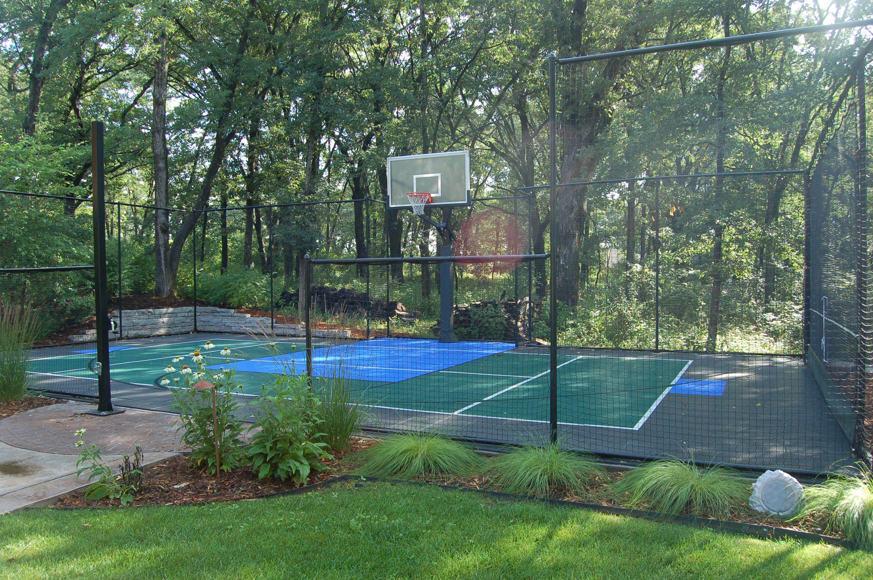 Backyard Sport Courts Minneapolis MH3 Design Group