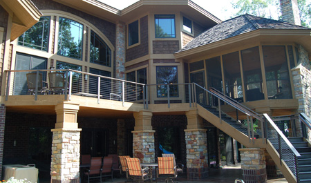 Backyard Pool and Covered Deck