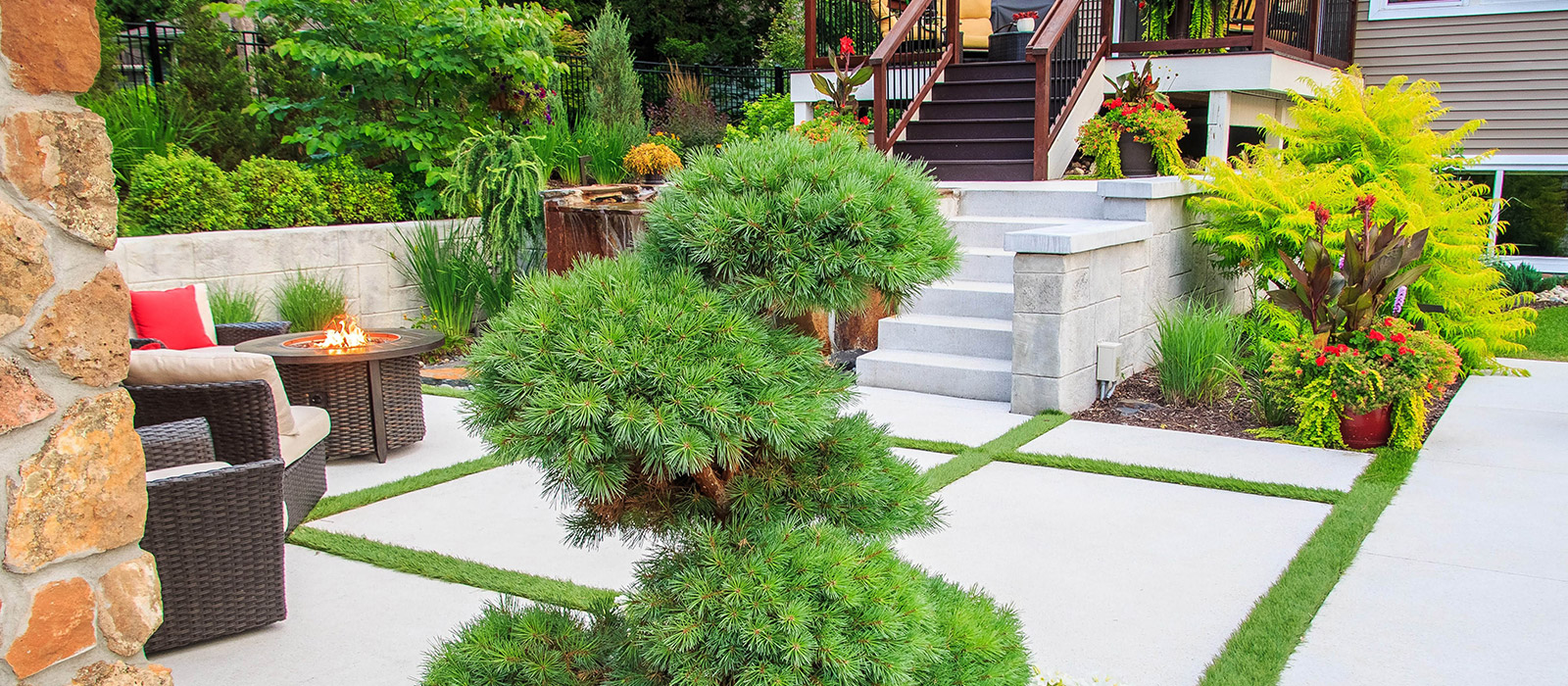 Backyard Patio & Garden Landscape Design in the Twin Cities