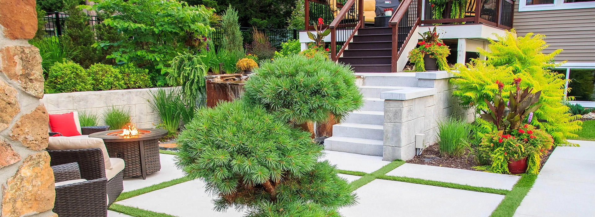 Backyard Patio & Garden Landscape Design in the Twin Cities