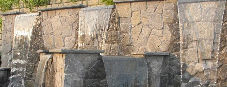 Stone Wall Waterfall